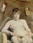 Nude Woman (Henri de Toulouse-Lautrec) - Muzeo.com