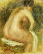 Nude Woman Bathing (Auguste Renoir) - Muzeo.com