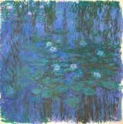 Nymphéas bleus (Claude Monet) - Muzeo.com