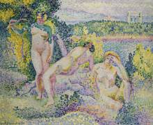 Nymphs (Henri-Edmond Cross) - Muzeo.com