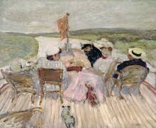 On the Yacht (Pierre Bonnard) - Muzeo.com