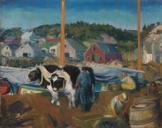 Ox Team (George Wesley Bellows) - Muzeo.com