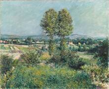 Paysage à Argenteuil (Gustave Caillebotte) - Muzeo.com