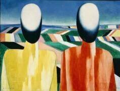 Peasants (Kazimir Malevitch) - Muzeo.com