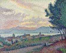 Pinewood at Saint-Tropez (Paul Signac) - Muzeo.com