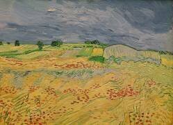 Plain at Auvers (Vincent van Gogh) - Muzeo.com