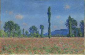 Poppy Field (Claude Monet) - Muzeo.com