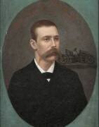 Portrait of French racing driver Henri Fournier (anonymous) - Muzeo.com