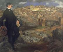 Portrait of Maurice Barres (Ignacio Zuloaga y Zabaleta) - Muzeo.com