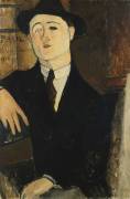 Portrait of Paul Guillaume (Amedeo Modigliani) - Muzeo.com