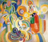 Potugese Woman (Robert Delaunay) - Muzeo.com