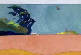 Pouldu Landscape (Charles Filiger) - Muzeo.com