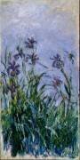 Purple Irises (Claude Monet) - Muzeo.com