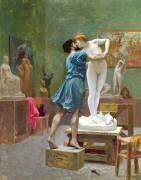 Pygmalion and Galatea (Jean-Léon Gérôme) - Muzeo.com