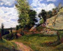 Quarries at Pontoise (Paul Gauguin) - Muzeo.com