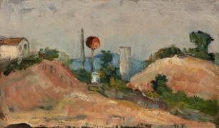 Railroad Cut (Paul Cézanne) - Muzeo.com