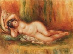 Reclining bather (Auguste Renoir) - Muzeo.com