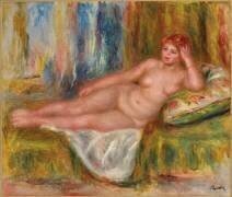 Reclining Female Nude (Auguste Renoir) - Muzeo.com