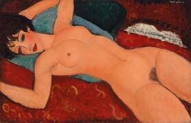 Reclining nude (Amedeo Modigliani) - Muzeo.com