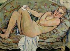 Reclining Nude (Suzanne Valadon) - Muzeo.com