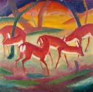 Red Deer 1 (Franz Marc) - Muzeo.com