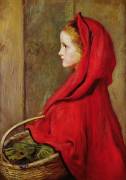 Red Riding Hood (John Everett Millais) - Muzeo.com