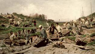 Repairing the Railway (Constantine Savitski) - Muzeo.com