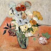Roses and Anemones (Vincent van Gogh) - Muzeo.com
