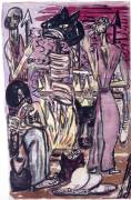 Sacrificial Meal (Max Beckmann) - Muzeo.com