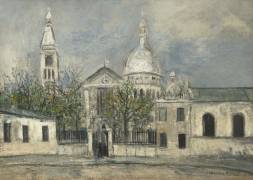 Saint-Pierre Church (Maurice Utrillo) - Muzeo.com