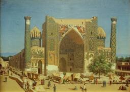 Samarkand, Shir-Dor-Medrese (Wassili Werestschagin) - Muzeo.com