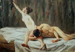 Samson and Dalila (Max Liebermann) - Muzeo.com