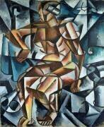 Seated Figure (Lioubov Popova) - Muzeo.com