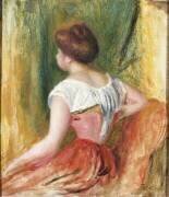 Seated Young Woman (Auguste Renoir) - Muzeo.com