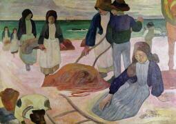 Seaweed Gatherers (Paul Gauguin) - Muzeo.com