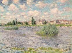 Seine at Lavacourt (Claude Monet) - Muzeo.com