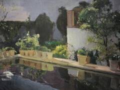 Seville, Alcázar, pool (Joaquin Sorolla y Bastida) - Muzeo.com
