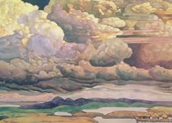 Skyscape (Nicholas Roerich) - Muzeo.com