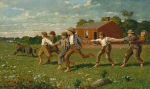 Snap the Whip (Winslow Homer) - Muzeo.com