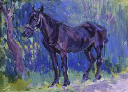 Study for Sussex Farm Horse (Robert Polhill Bevan) - Muzeo.com
