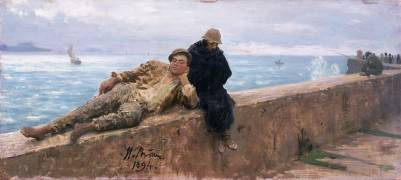 Study of Vagabonds (Ilya Répine) - Muzeo.com