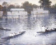 Sunday Evening (Christopher Nevinson) - Muzeo.com