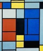 Tableau No.1 (Piet Mondrian) - Muzeo.com