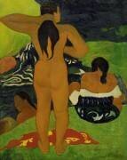 Tahitian Women Bathing (Paul Gauguin) - Muzeo.com