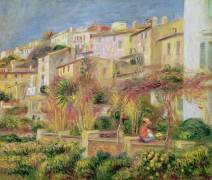Terrace in Cagnes (Auguste Renoir) - Muzeo.com