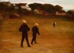 The Ball Players (William Morris Hunt) - Muzeo.com