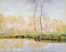 The Banks of the River Epte at Giverny (Claude Monet) - Muzeo.com
