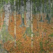 The Birch Wood (Gustav Klimt) - Muzeo.com