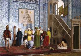 The Blue Mosque (Jean-Léon Gérôme) - Muzeo.com