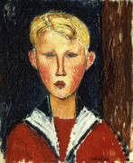 The Blue-Eyed Boy (Amedeo Modigliani) - Muzeo.com